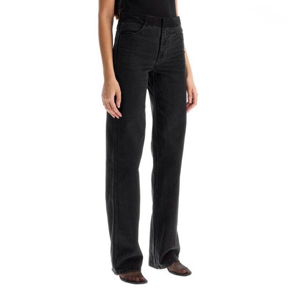 Christopher Esber Deconstructed Straight Leg Jeans - image 1